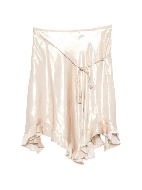 Zadig&Voltaire asymmetric ruffled midi skirt