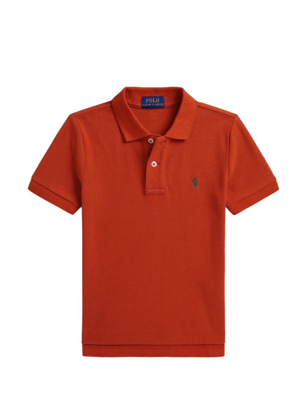 POLO RALPH LAUREN KIDS Polo con logo Pony - Arancione