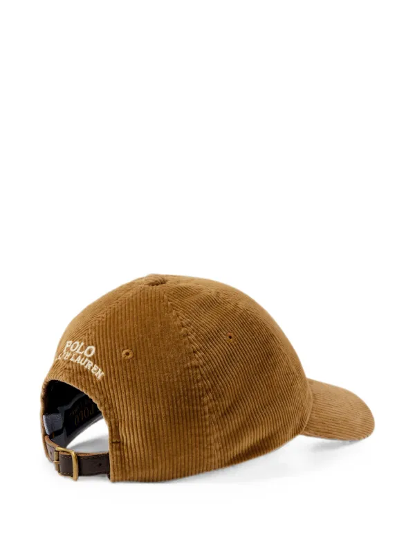 Polo Ralph Lauren Pony Corduroy Cap | Brown | FARFETCH