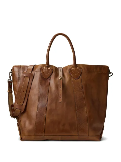 Ralph Lauren RRL strap leather tote bag