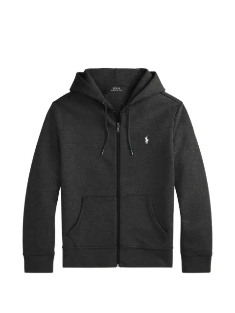 Polo Ralph Lauren logo-embroidered zip-up hoodie