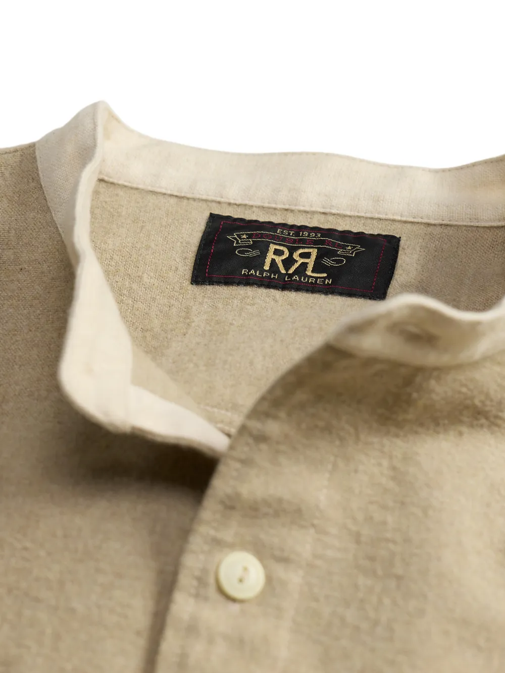 Ralph Lauren RRL Overhemd met zak met knopen Beige