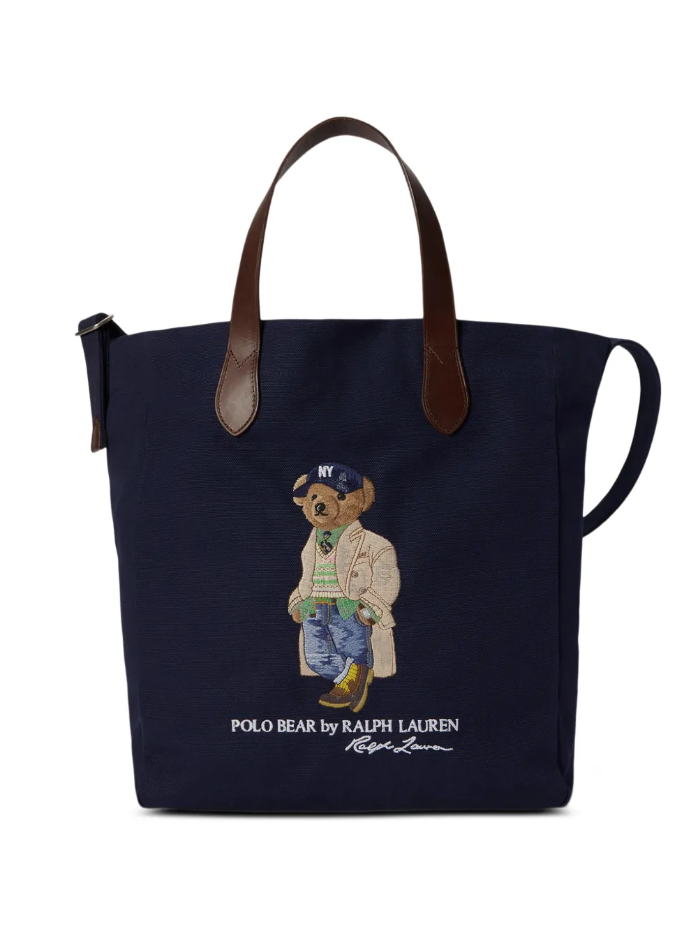 Polo Ralph Lauren Borsa tote Polo Bear - Blu