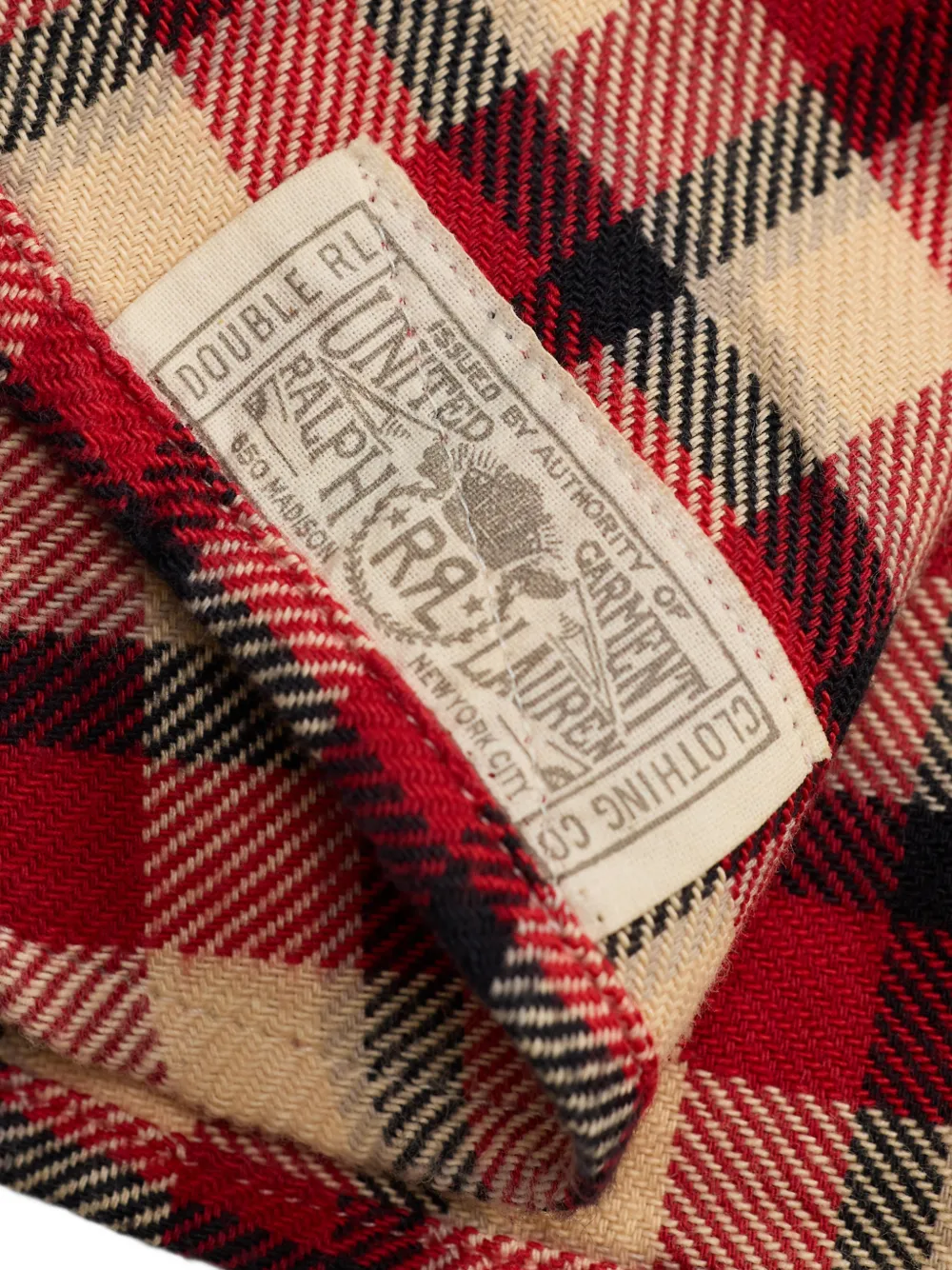 Ralph Lauren RRL Geruit overhemd Rood