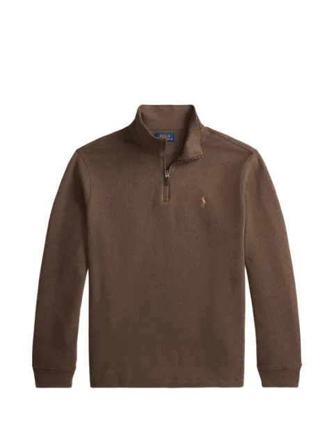 Polo Ralph Lauren Estate-Rib quarter-zip sweater