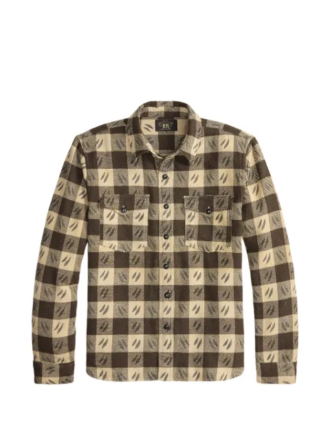 Ralph Lauren RRL check-pattern long-sleeve shirt