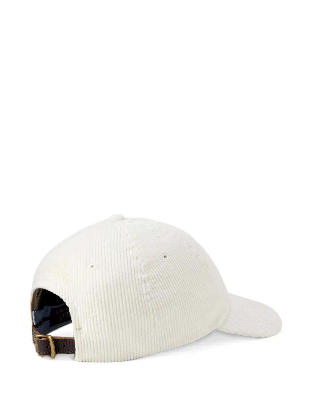 Polo Ralph Lauren Pony ribfluwelen pet Wit