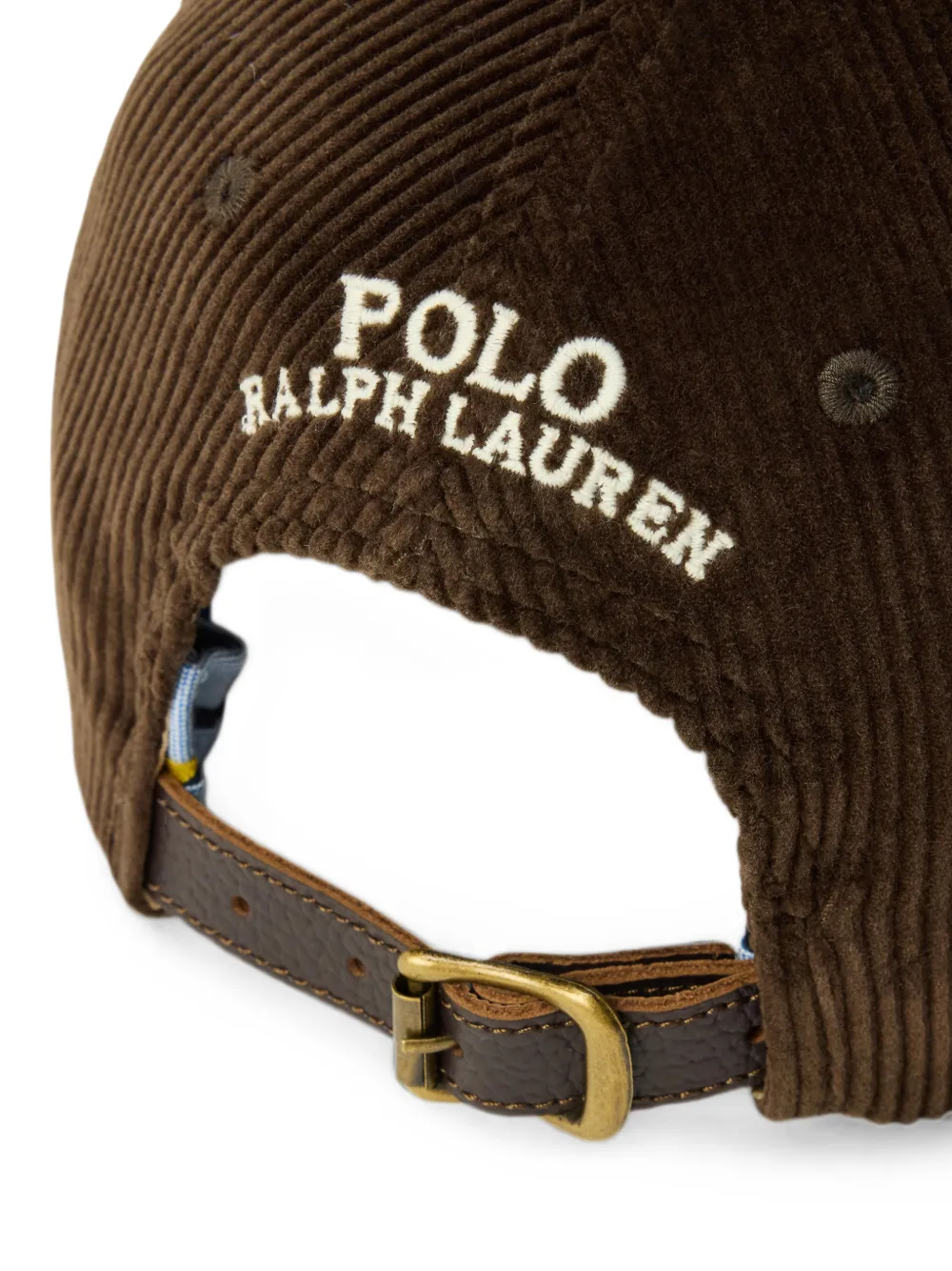 Polo Ralph Lauren Pet met geborduurd logo Bruin