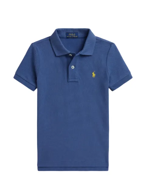 POLO RALPH LAUREN KIDS logo-embroidered polo shirt