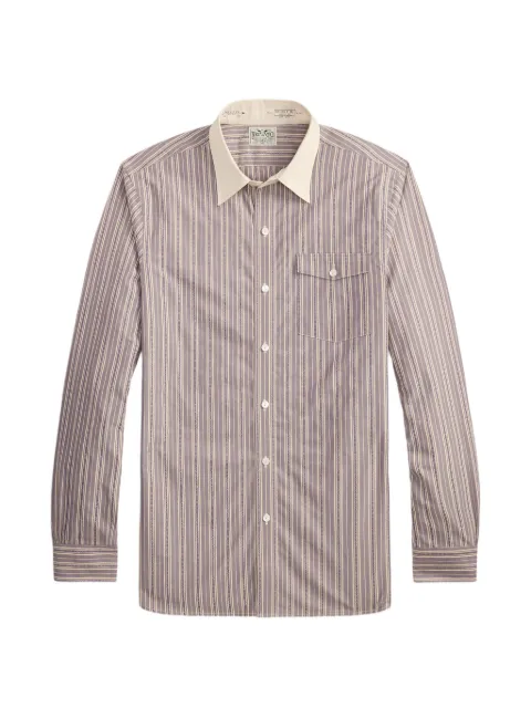 Ralph Lauren RRL striped collared long-sleeve shirt