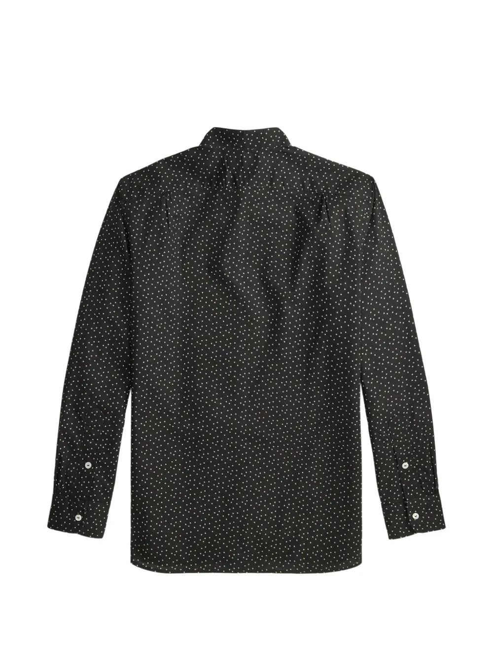 Ralph Lauren RRL Geplooid overhemd met sterrenprint Zwart