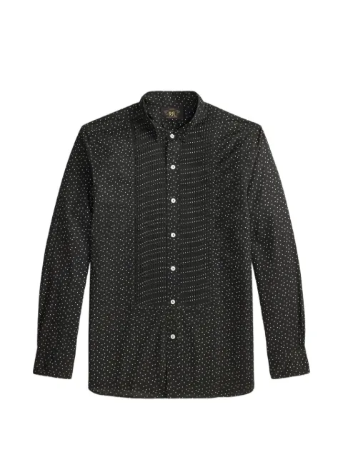 Ralph Lauren RRL star-print pleated shirt