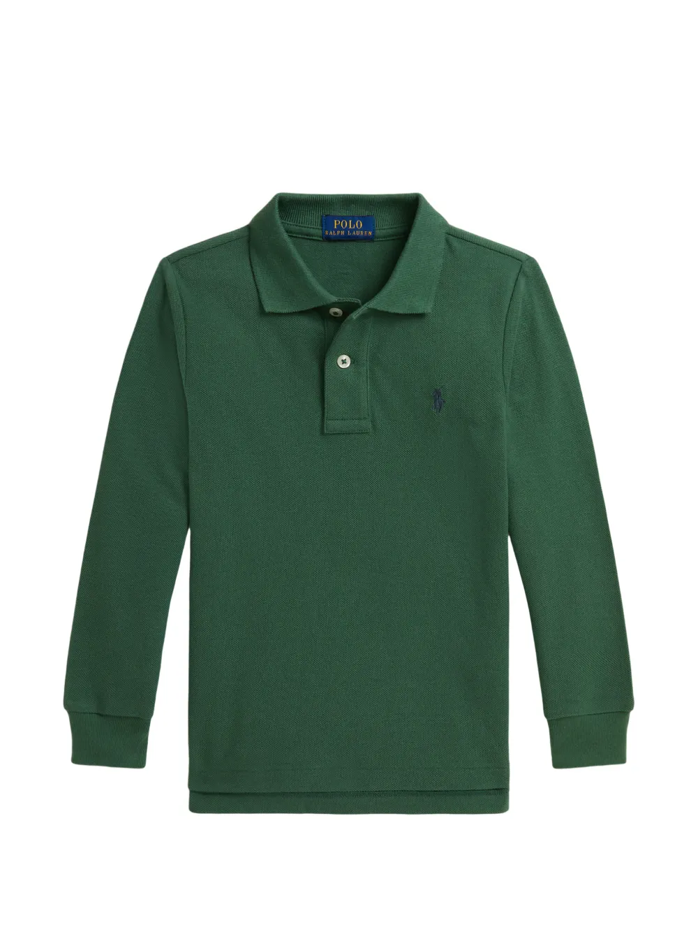 POLO RALPH LAUREN KIDS Polo a maniche lunghe - Verde