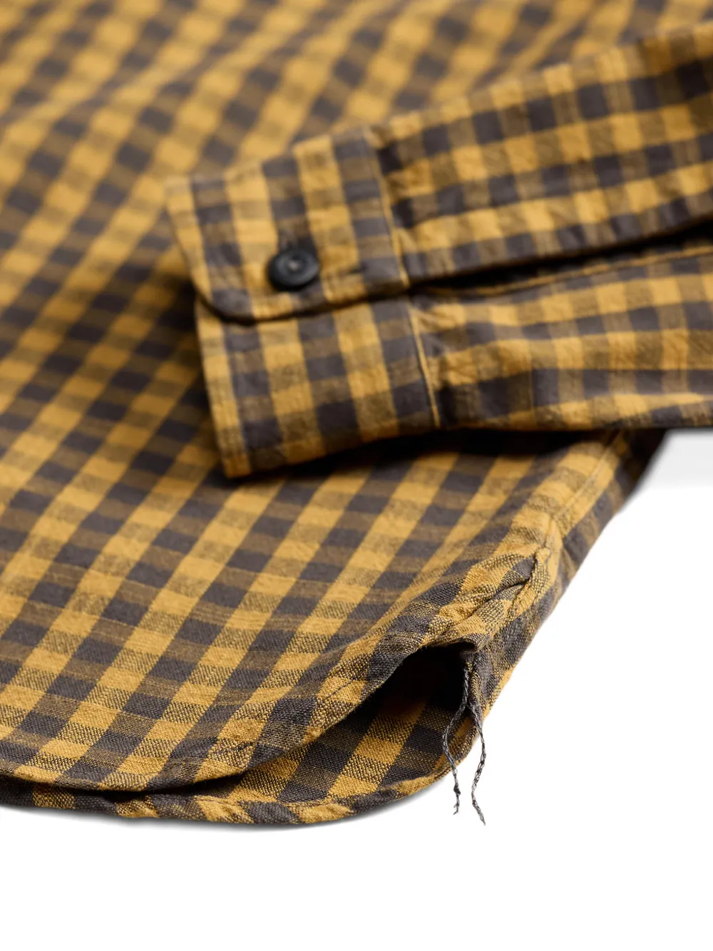 Ralph Lauren RRL Geruit overhemd met borstzak Geel