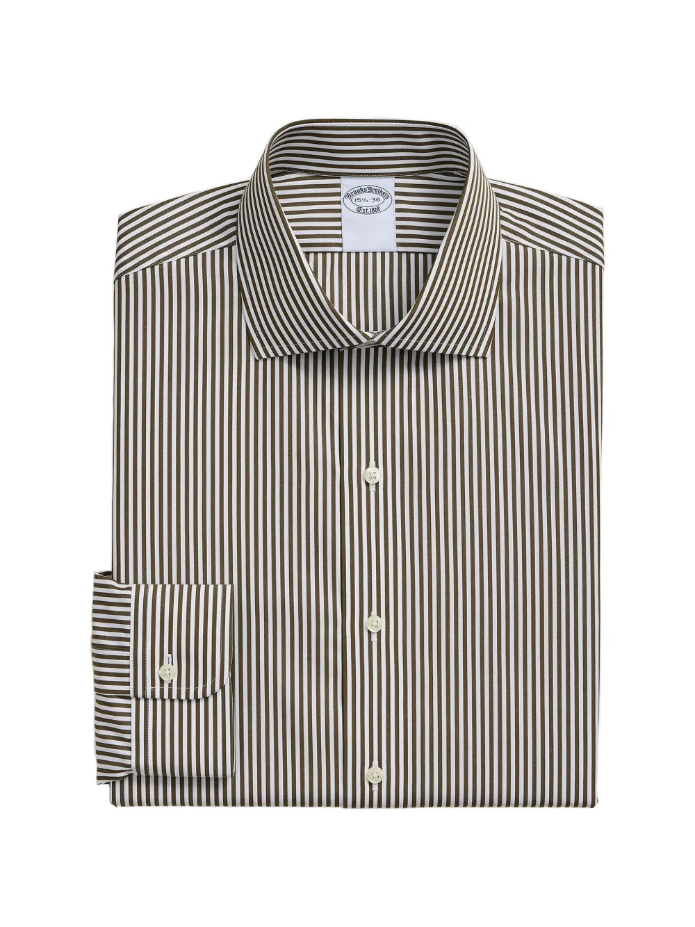 Brooks Brothers striped shirt - Verde
