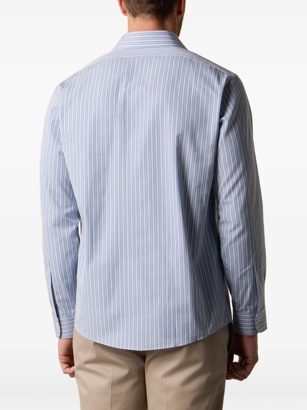 Brooks Brothers Gestreept overhemd Blauw