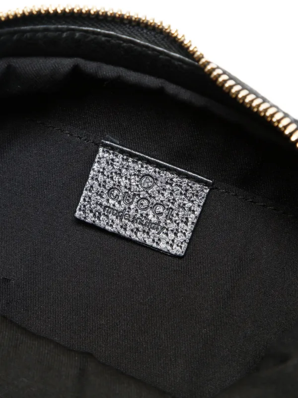 Gucci Pre-Owned GGパターン ショルダーバッグ | ブラック Gucci Pre-Owned GGパターン ショルダーバッグ | ブラック