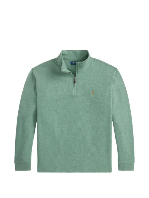 Polo Ralph Lauren Estate-rib quarter-zip sweater