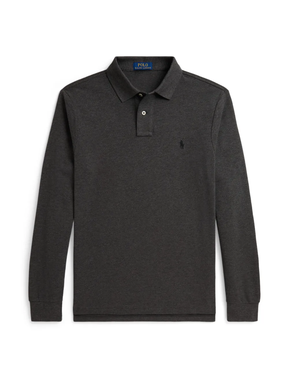 Polo Ralph Lauren custom slim fit mesh polo shirt - Grau