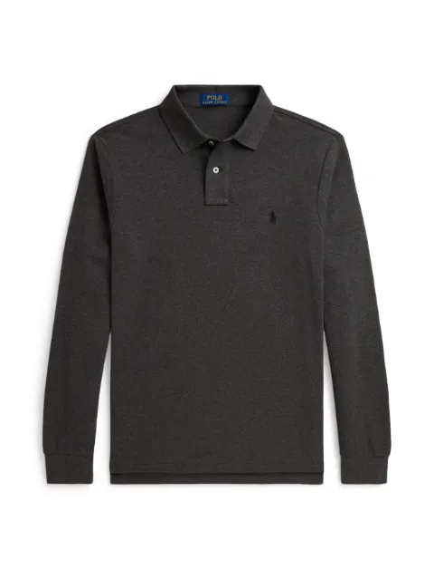Polo Ralph Lauren custom slim fit mesh polo shirt