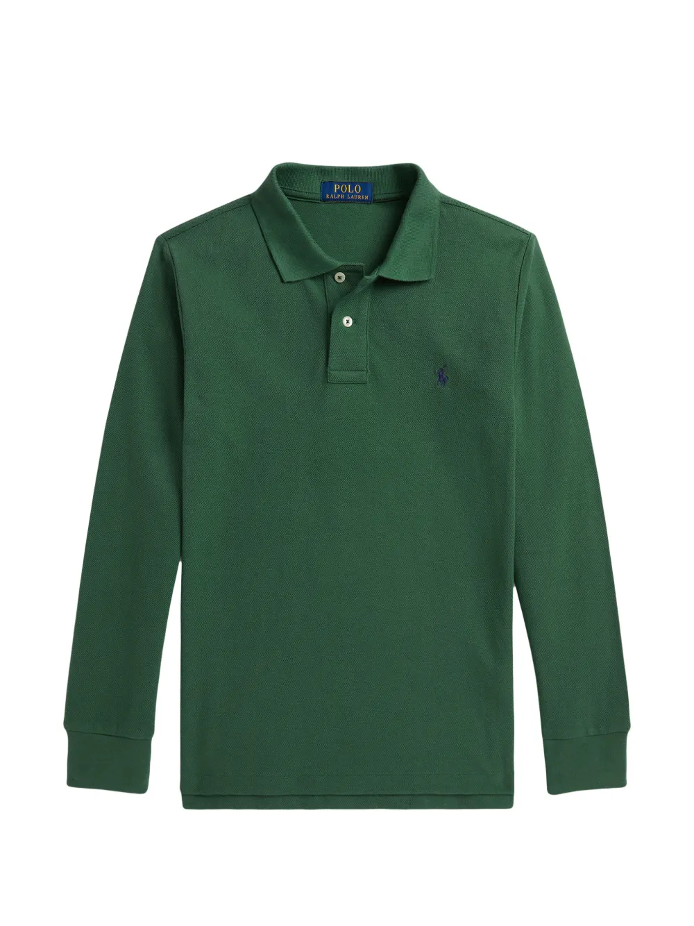 POLO RALPH LAUREN KIDS Camicia Polo Pony a maniche lunghe - Verde