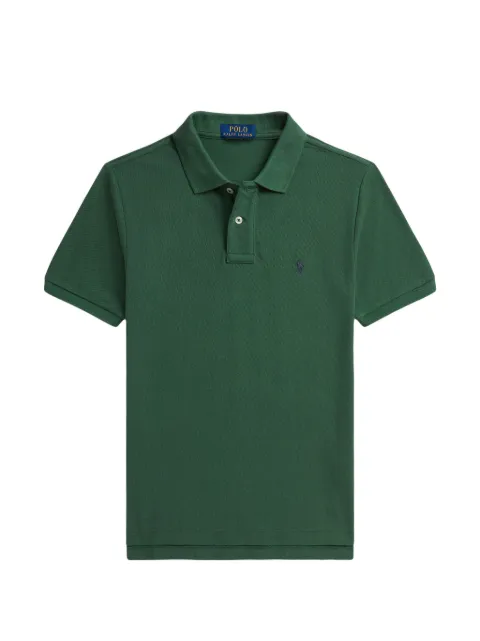 POLO RALPH LAUREN KIDS logo-embroidered polo shirt