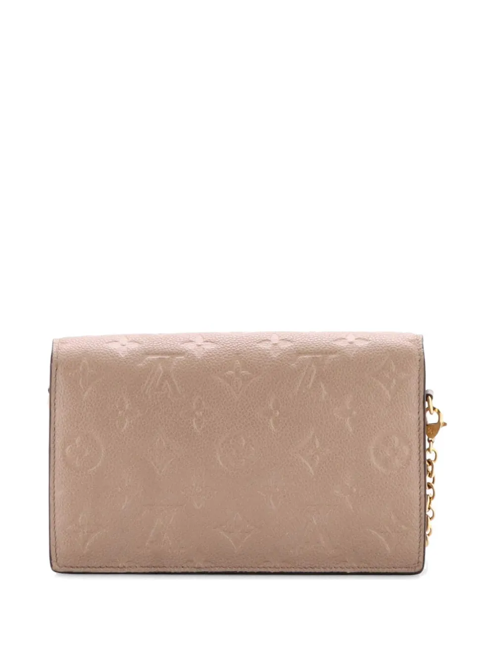  Louis Vuitton Pre-owned Bandolera Vavin Chain Wallet Nm De Piel Empreinte Con Motivo Monogram - Neutro 