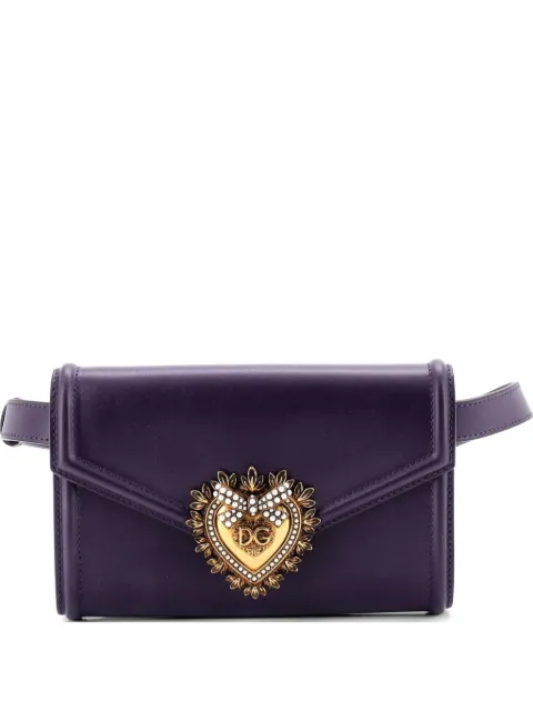 Dolce & Gabbana Pre-Owned Devotion Leather belt bag