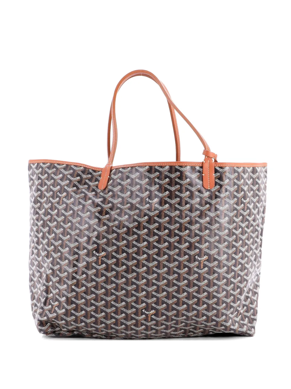 Goyard Pre-Owned Saint Louis Coated Canvas GM tote bag - Nero