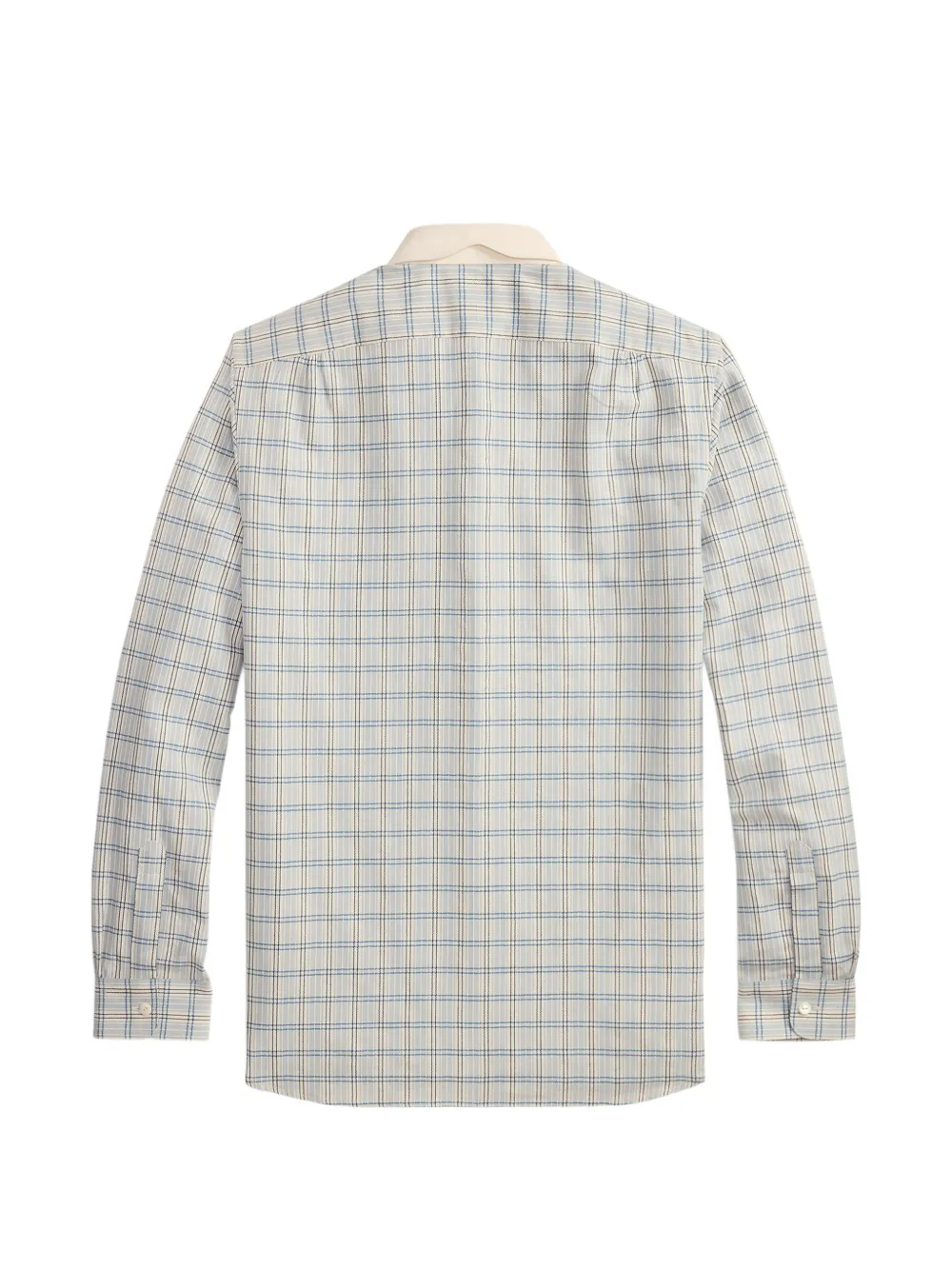 Ralph Lauren RRL Geruit overhemd met kraag Beige