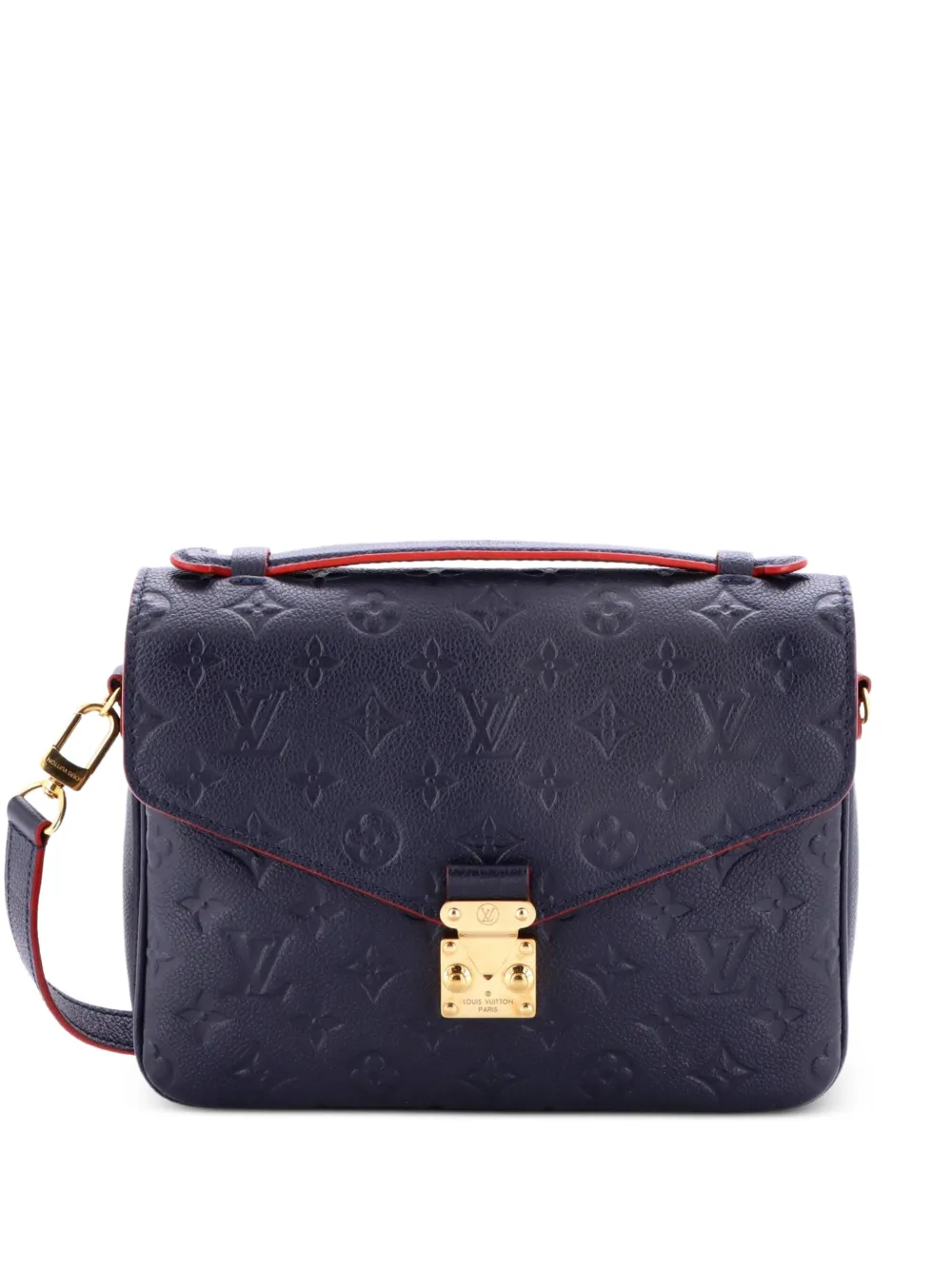 Louis Vuitton Pre-Owned Pochette Metis Monogram Empreinte Leather crossbody bag - Blue