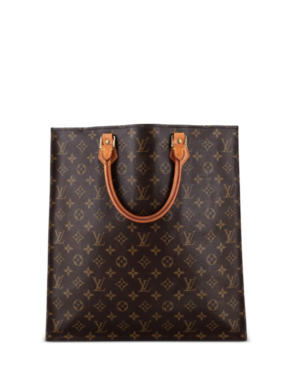 Louis Vuitton Pre-Owned Sac Plat Bag Monogram Canvas tote bag - Marrone
