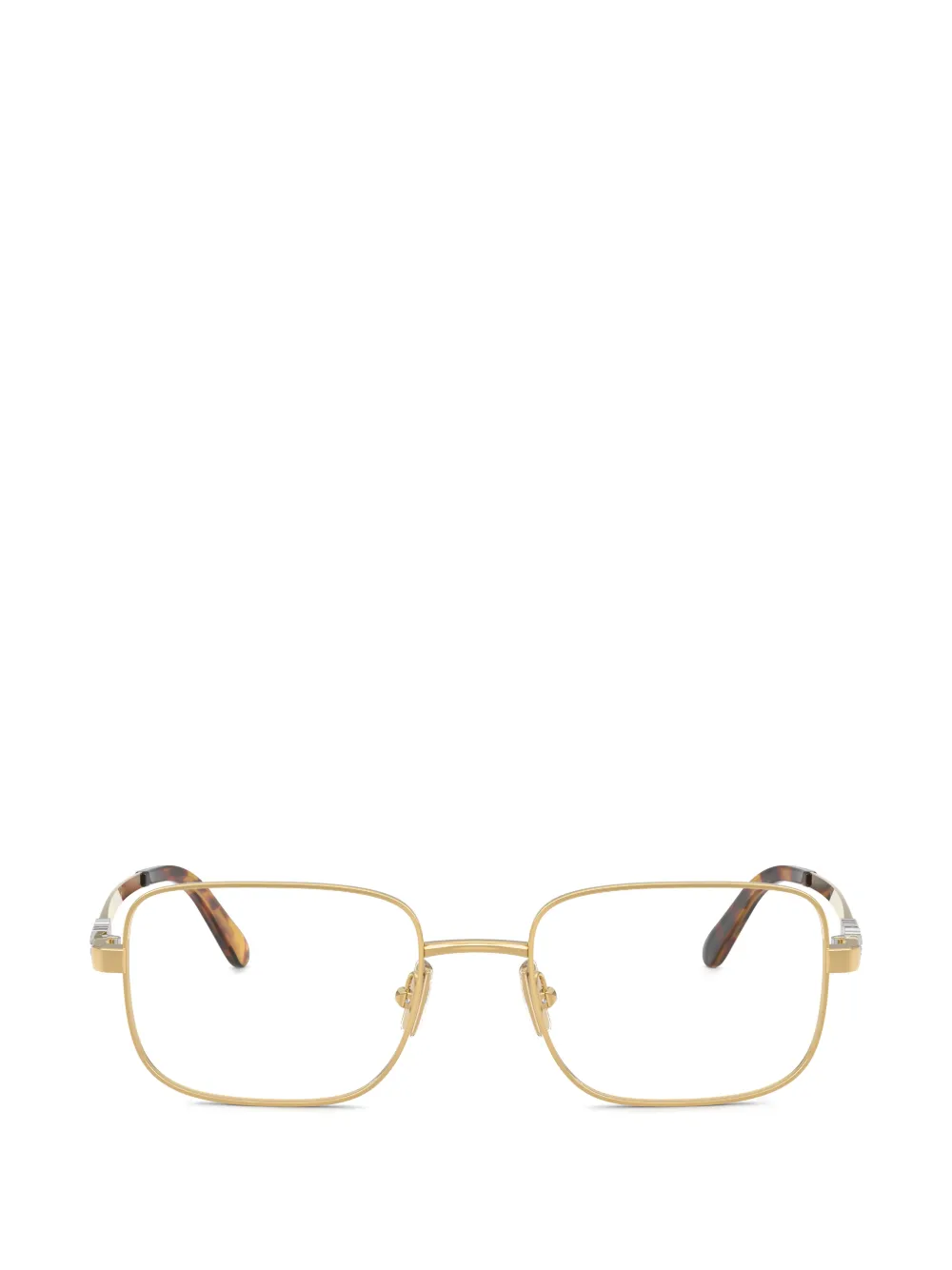 Miu Miu Eyewear rectangle-frame glasses - Oro