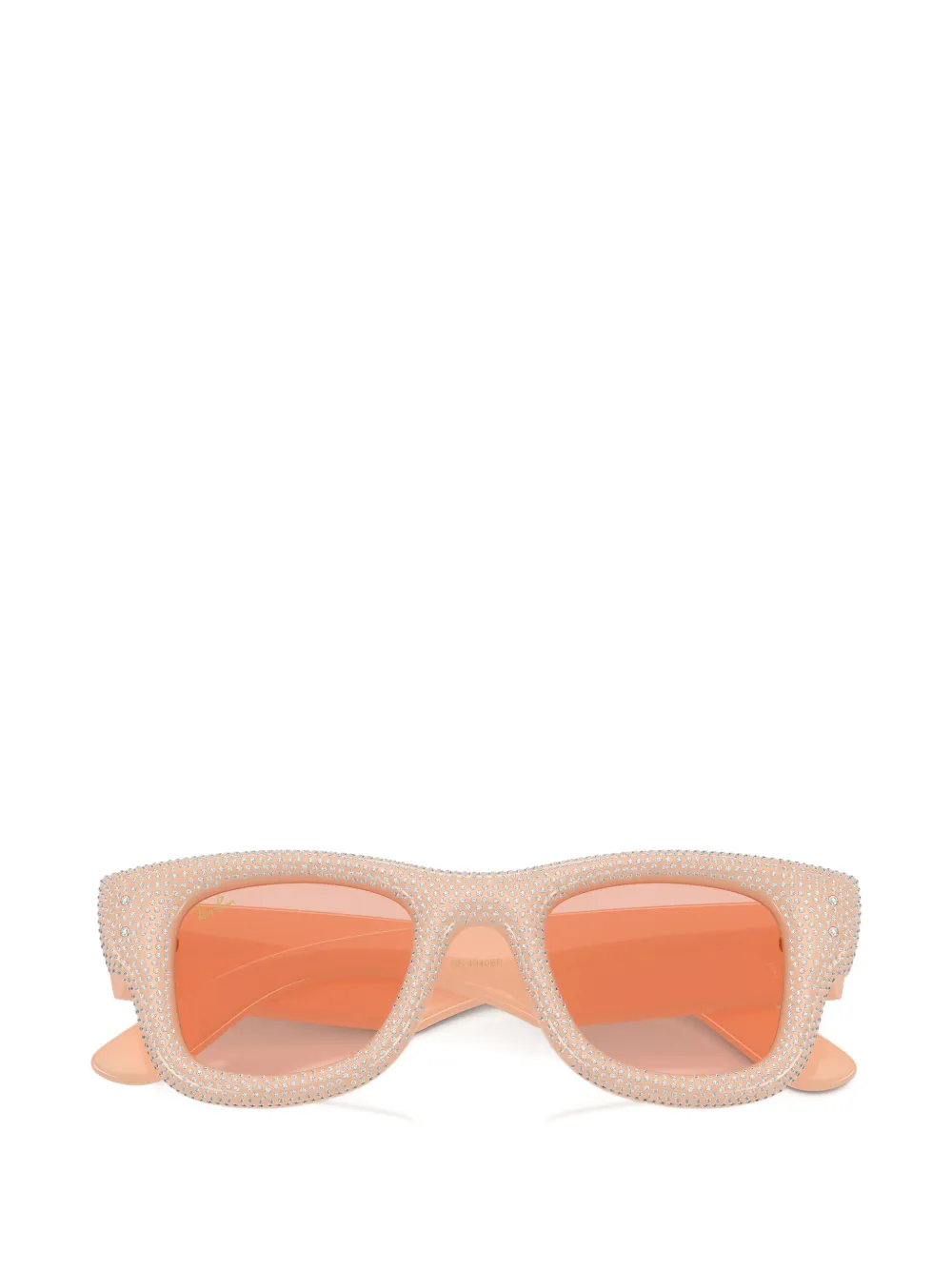 Ray-Ban Wayfarer zonnebril met vierkant montuur Roze