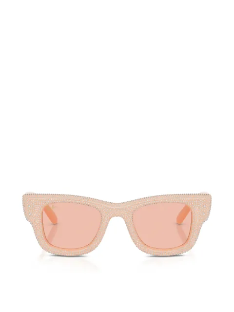 Ray-Ban Wayfarer puffer embellished square sunglasses