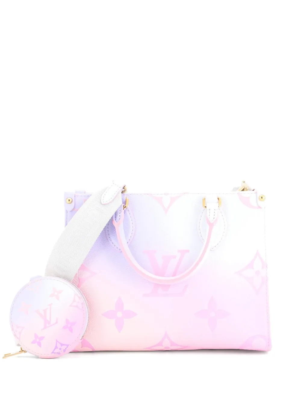 Louis Vuitton Pre-Owned Borsa a spalla OnTheGo Spring in the City PM in tela Monogram Giant - Multicolore