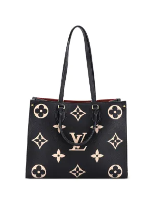 Louis Vuitton Pre-Owned オンザゴー トート バイカラー モノグラム