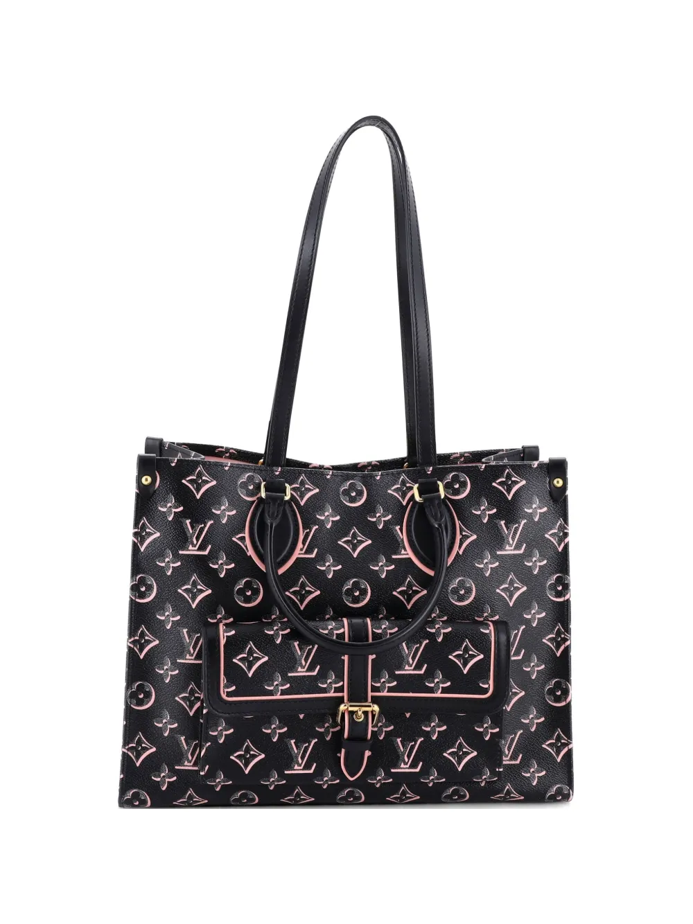Louis Vuitton Pre-Owned OnTheGo Fall for You Monogram Canvas MM tote bag - Nero