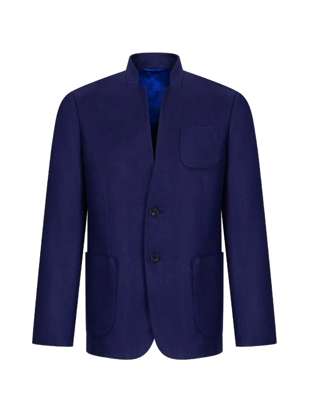Shanghai Tang single-breasted blazer - Blu