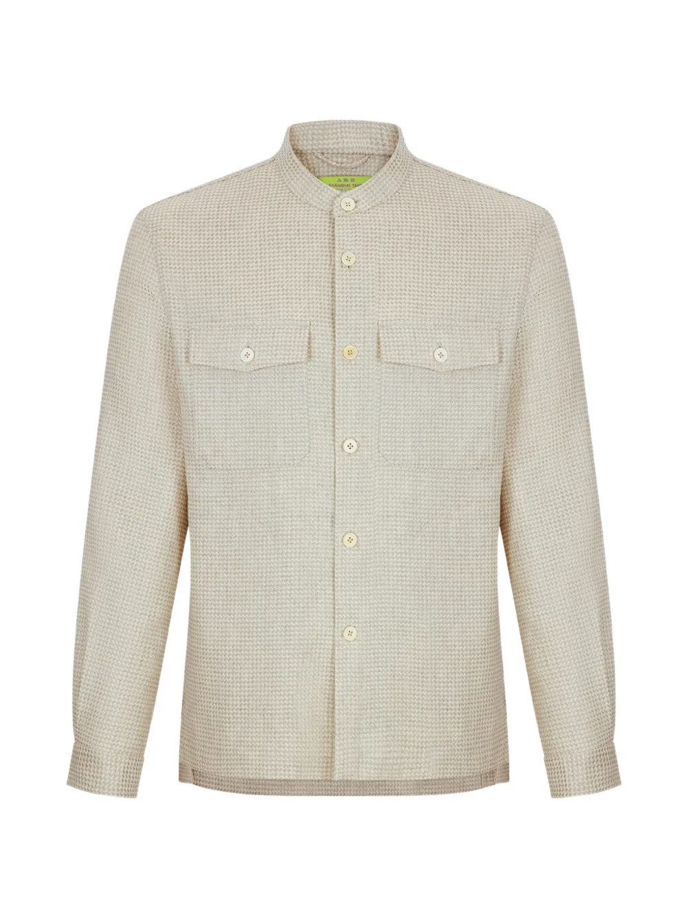 Shanghai Tang flap-pocket shirt - Toni neutri