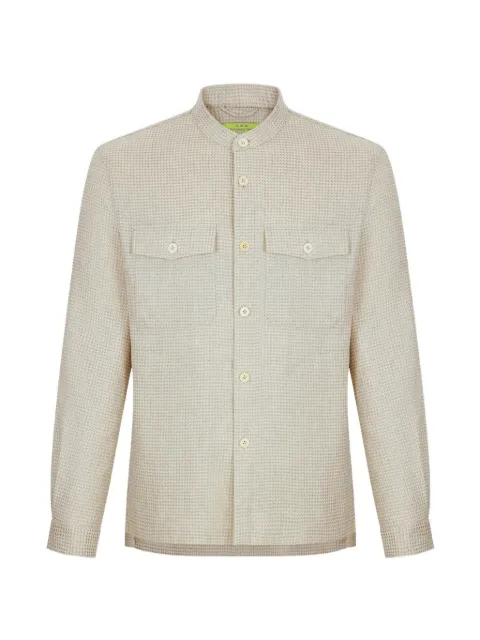 Shanghai Tang camisa con bolsillo de solapa