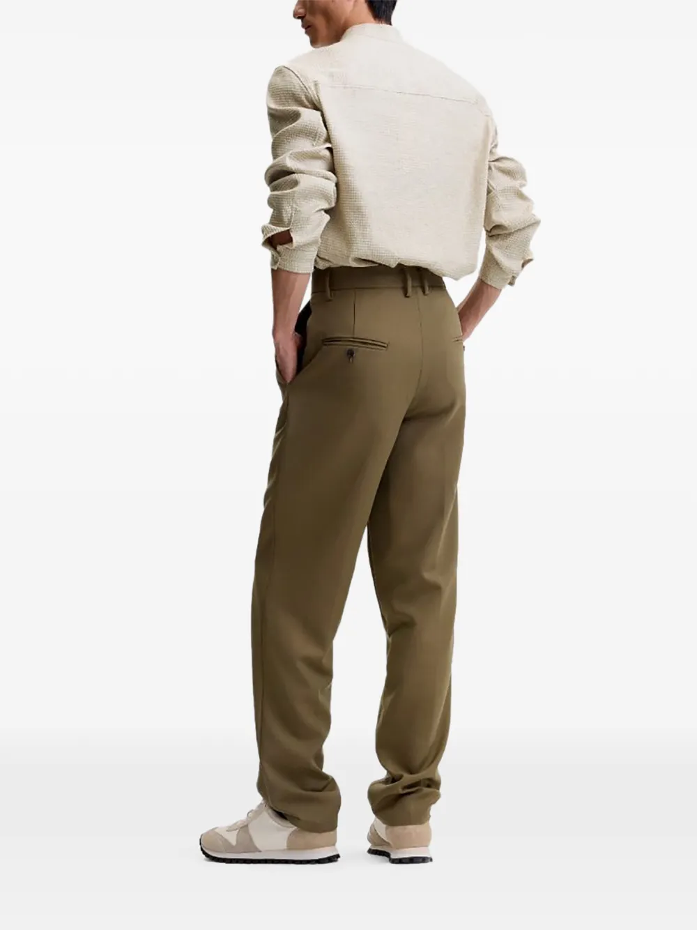  Shanghai Tang Flap-pocket Shirt - Neutrals 