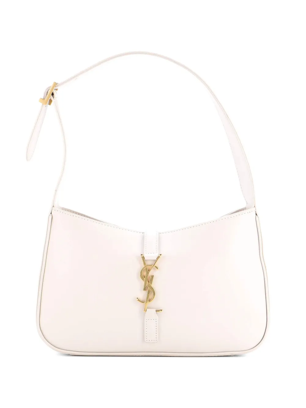 Saint Laurent Pre-Owned Le 5 a 7 Leather Small hobo bag - Toni neutri