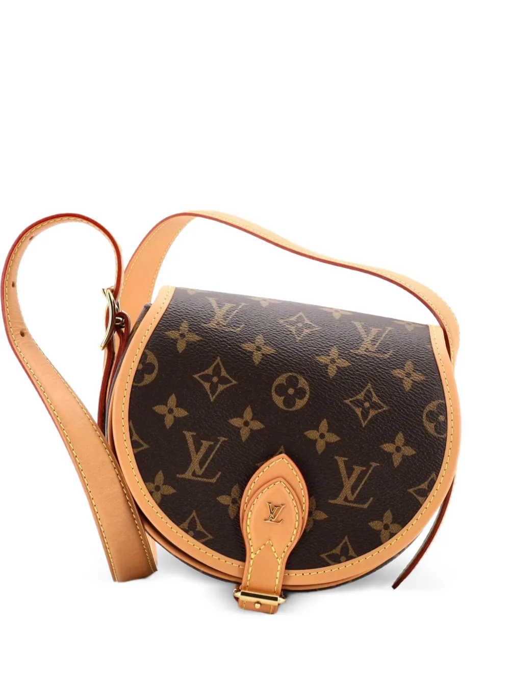 Louis Vuitton Pre-Owned Tambourin NM Handbag Monogram Canvas crossbody bag - Marrone