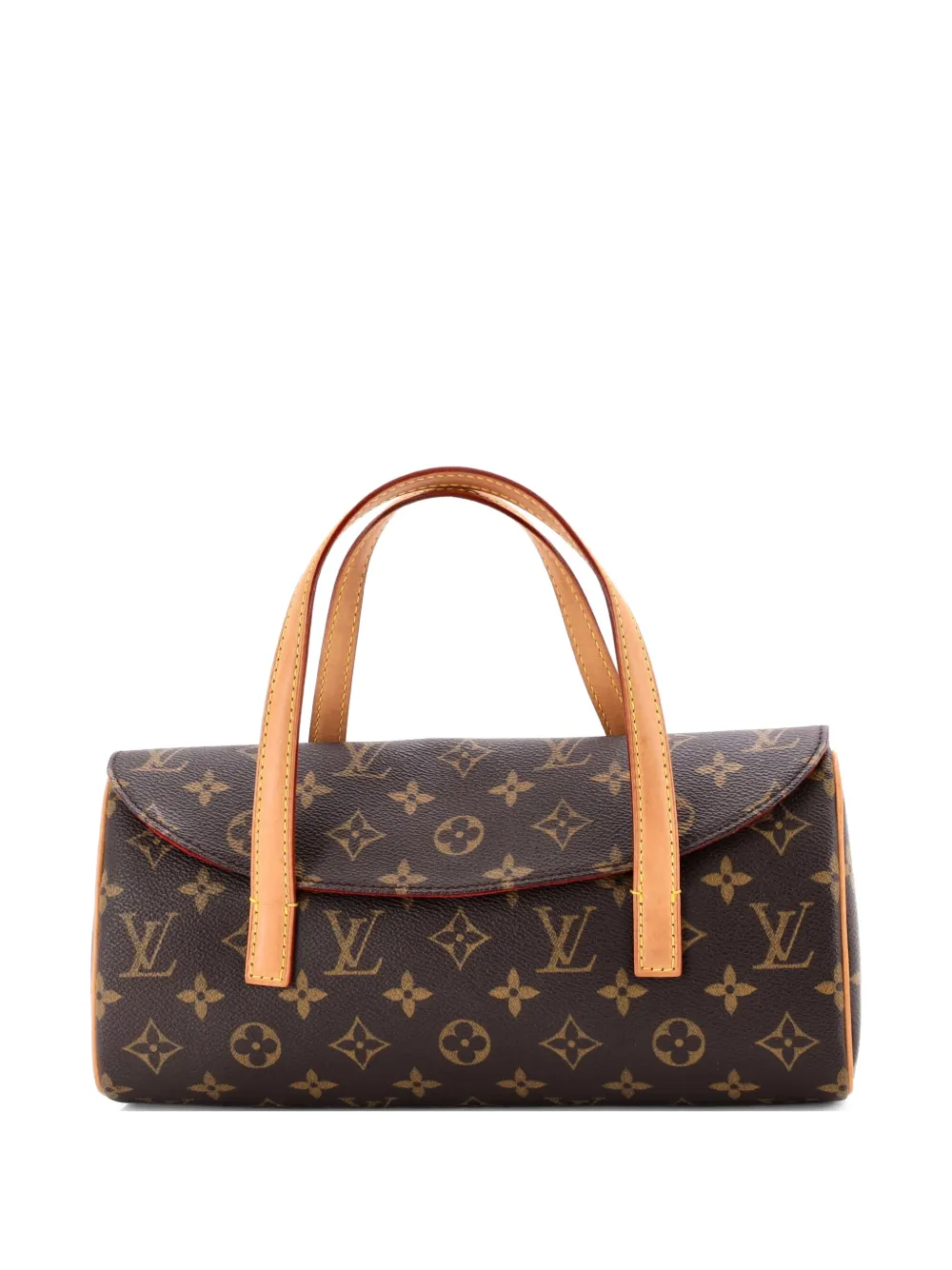 Louis Vuitton Pre-Owned Sonatine Handbag Monogram Canvas satchel - Marrone