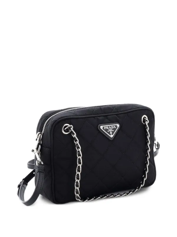 Prada Pre-Owned カメラバッグ キルティング テスート スモール