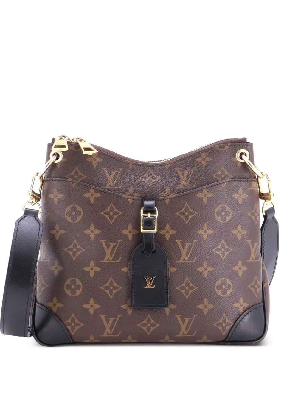 Louis Vuitton Pre-Owned Odeon NM Handbag Monogram Canvas PM crossbody bag - Schwarz