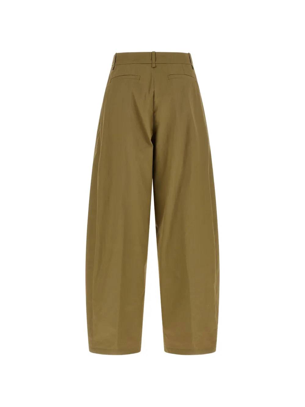  Nude Cotton Poplin Trousers - Green 