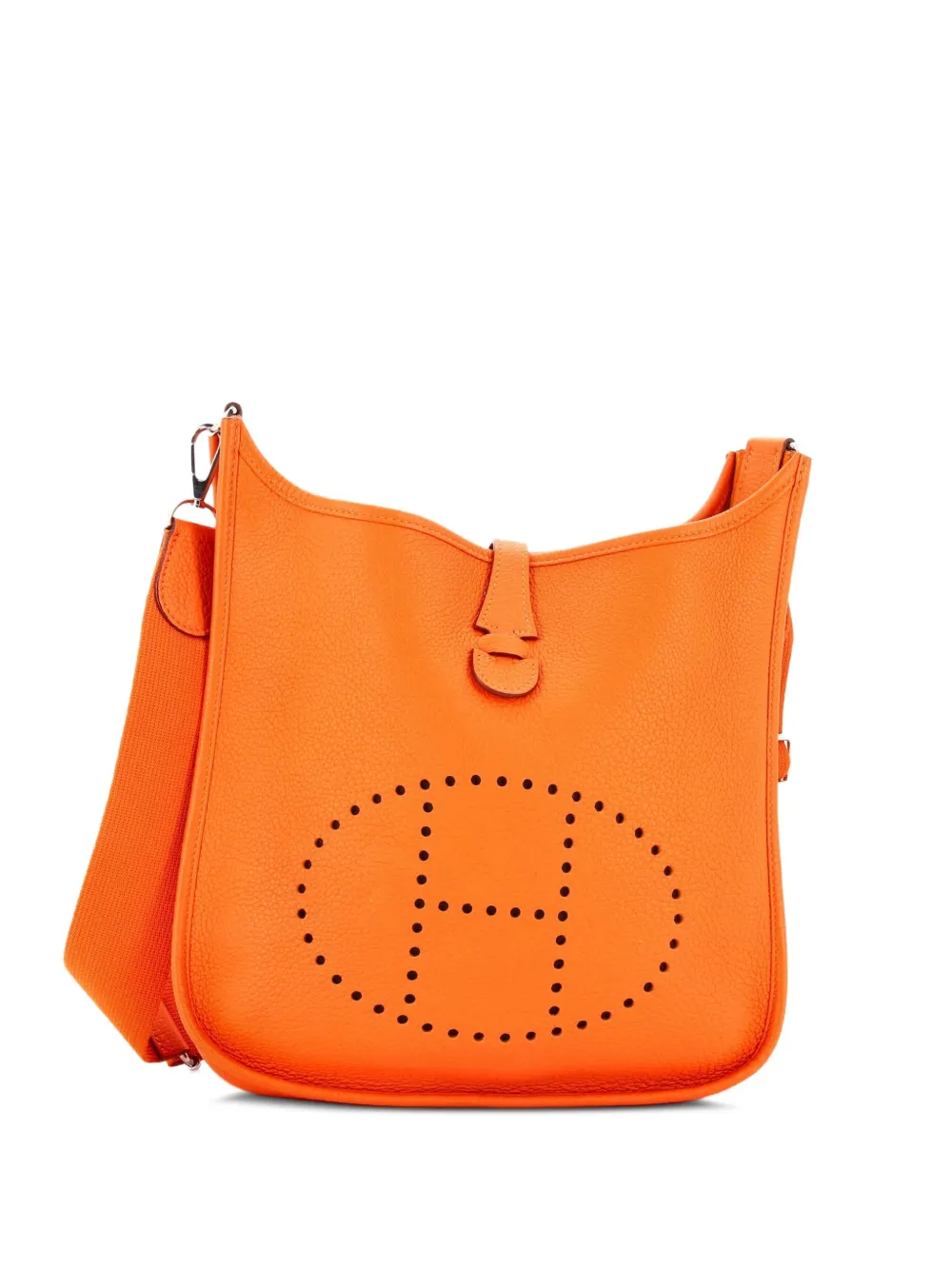 Hermès Pre-Owned Evelyne Bag Gen III Clemence PM crossbody bag - Arancione