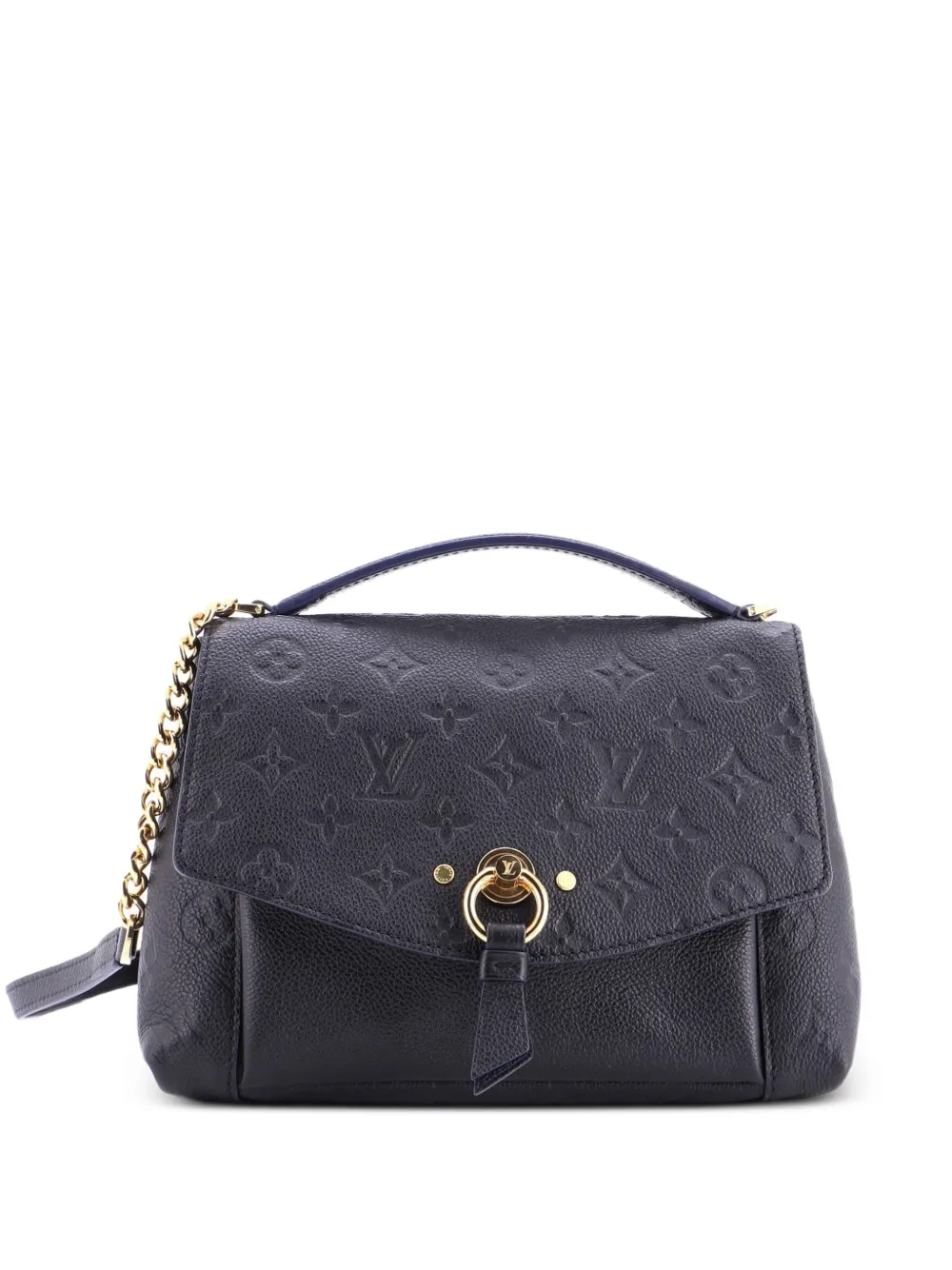 Louis Vuitton Pre-Owned Blanche Handbag Monogram Empreinte Leather BB shoulder bag - Schwarz